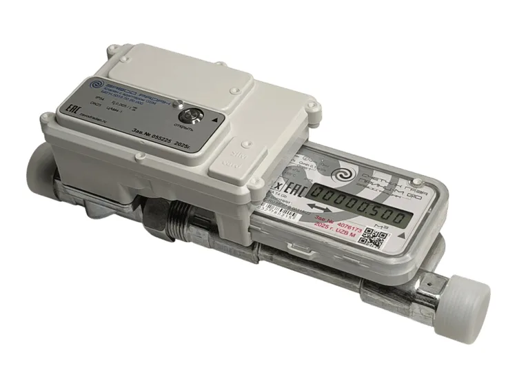 Ультразвуковой смарт-счётчик газа Prins G10 с GPRS-модемом и клапаном