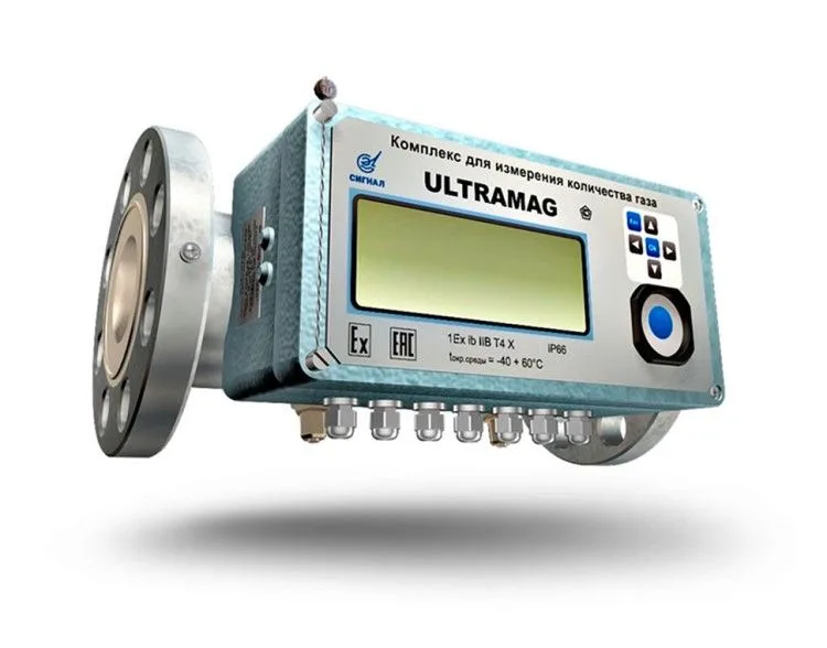 Ультразвуковой расходомер газа Ultramag-40-G25 (DN40)
